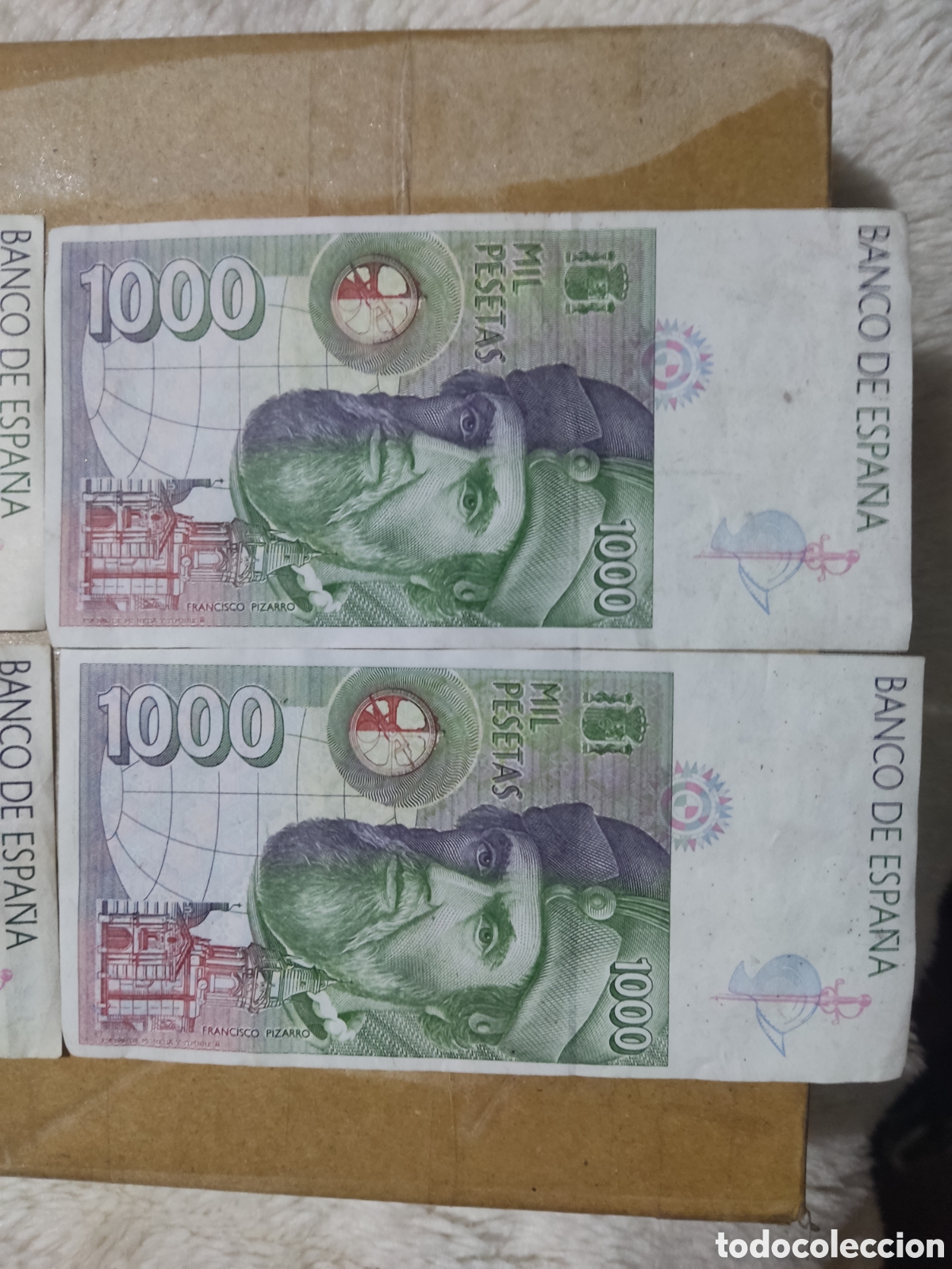 Billetes espa&ntilde;oles: 4 billetes de 1000 pesetas - Foto 6