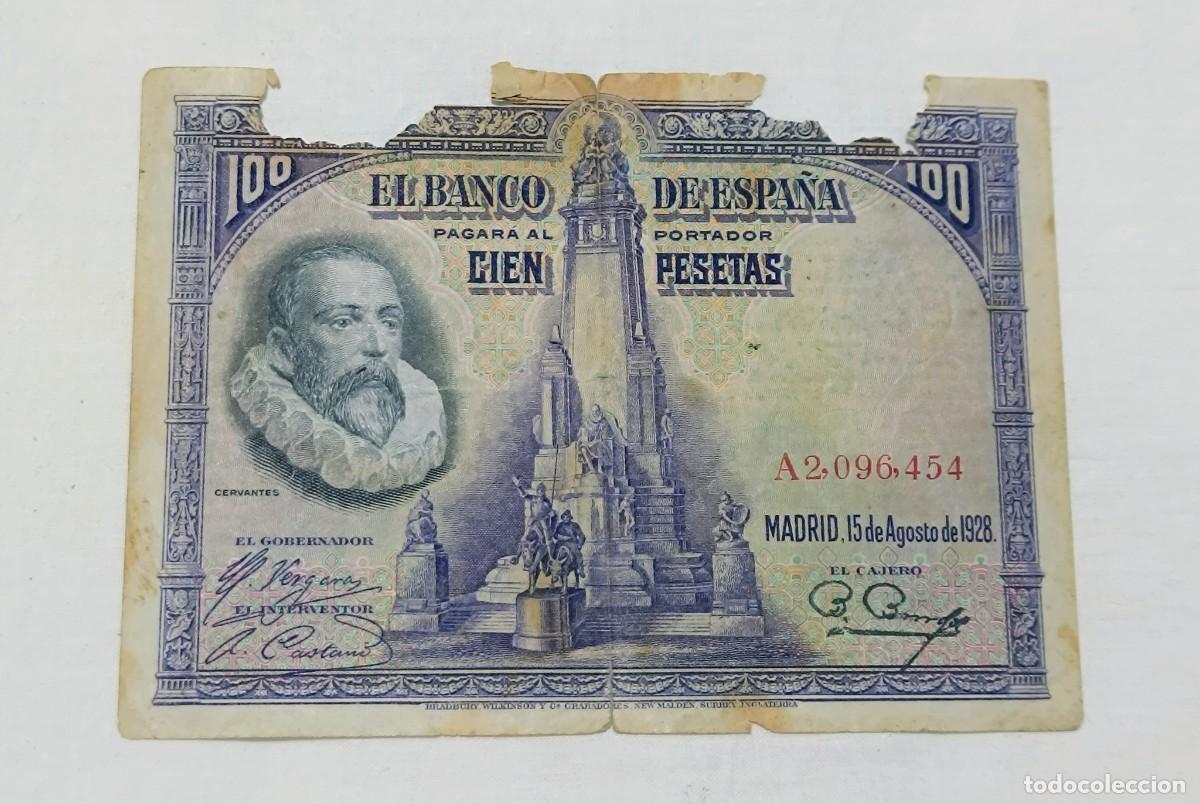 Billetes espa&ntilde;oles: Billete de 100 pesetas - Foto 1