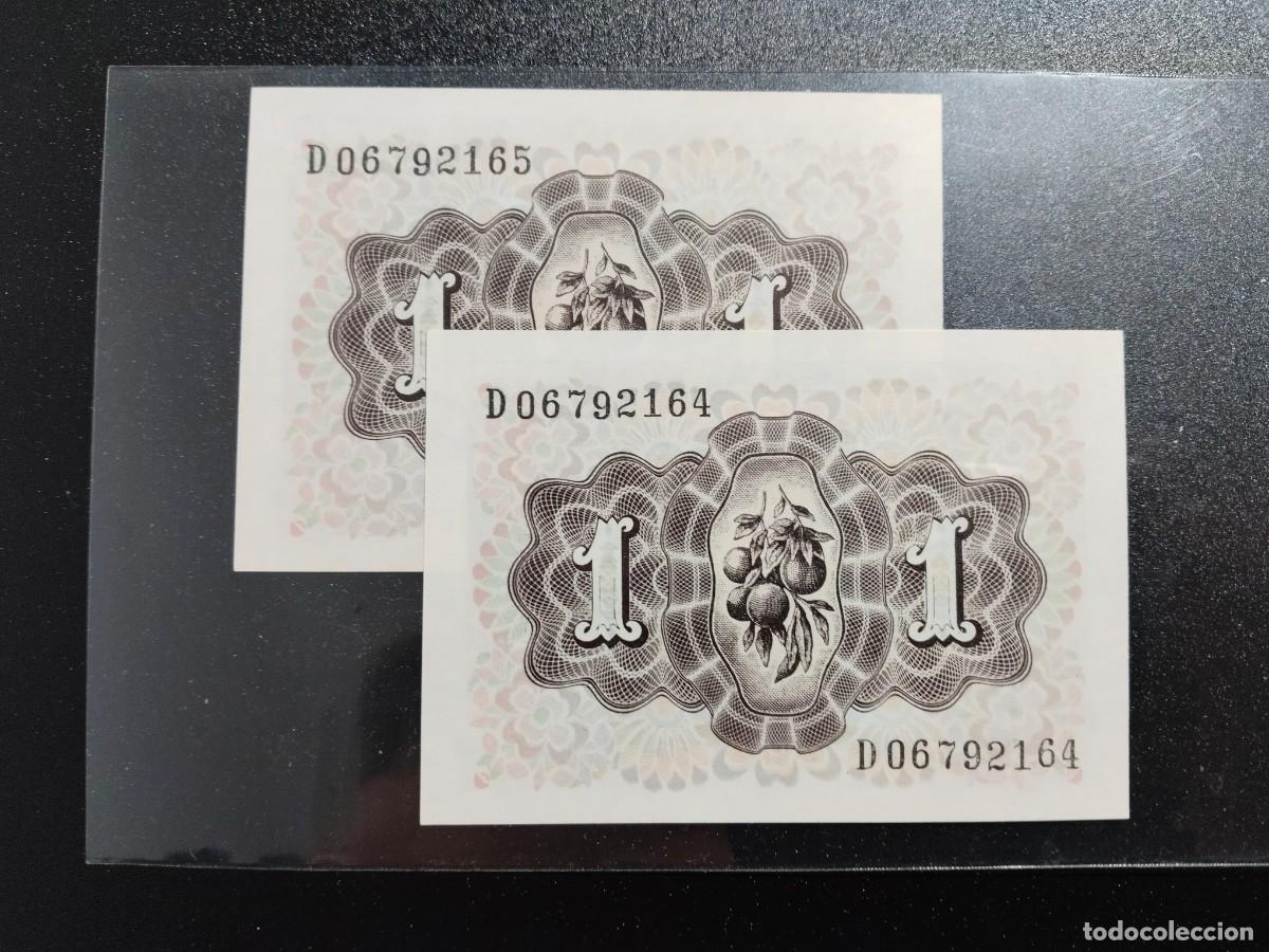 Billetes espa&ntilde;oles: 2 Billetes Correlativos, la Dama de Elche - Foto 2
