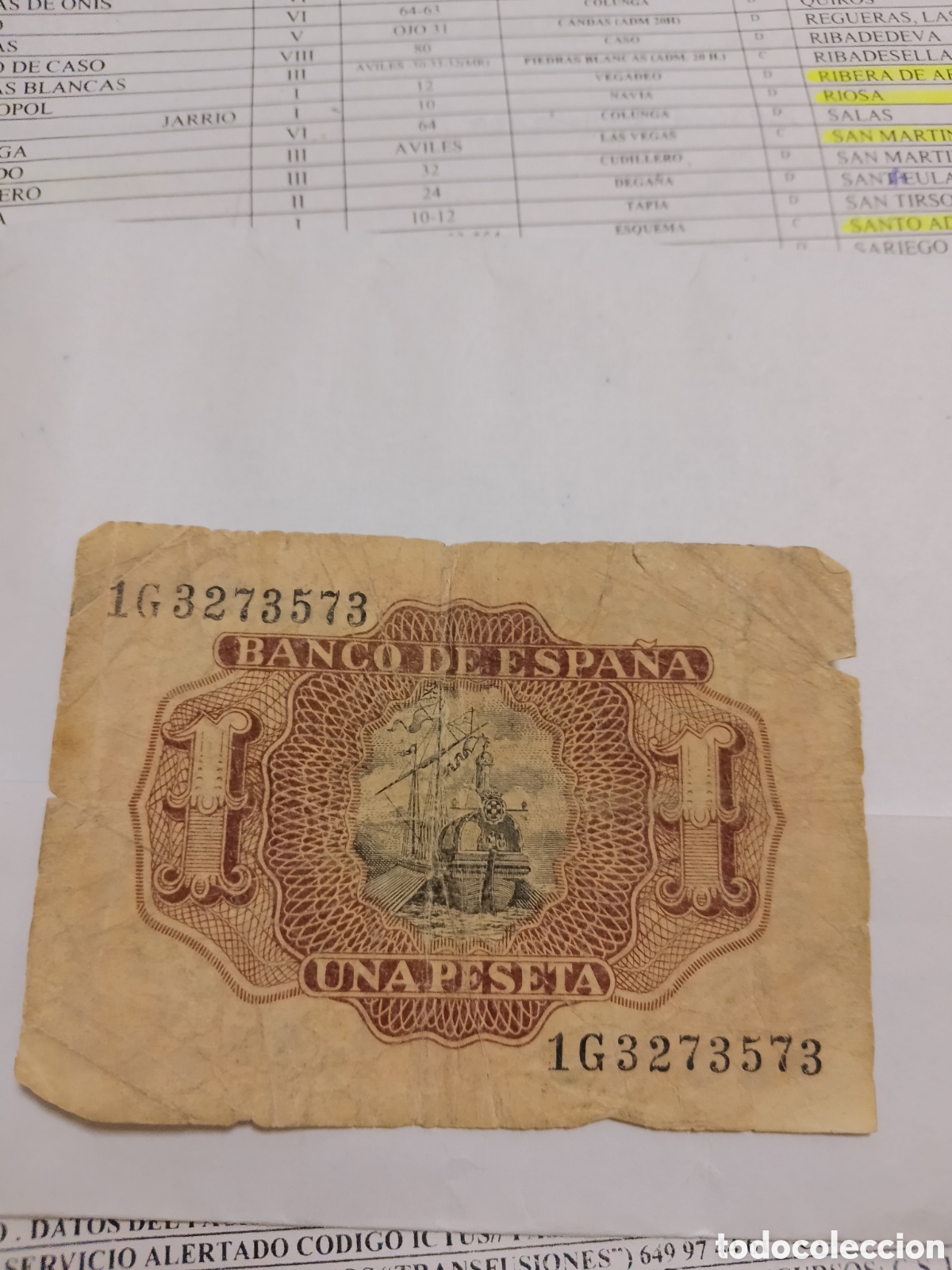 Billetes espa&ntilde;oles: Billetes de colecci&oacute;n espa&ntilde;oles - Foto 2