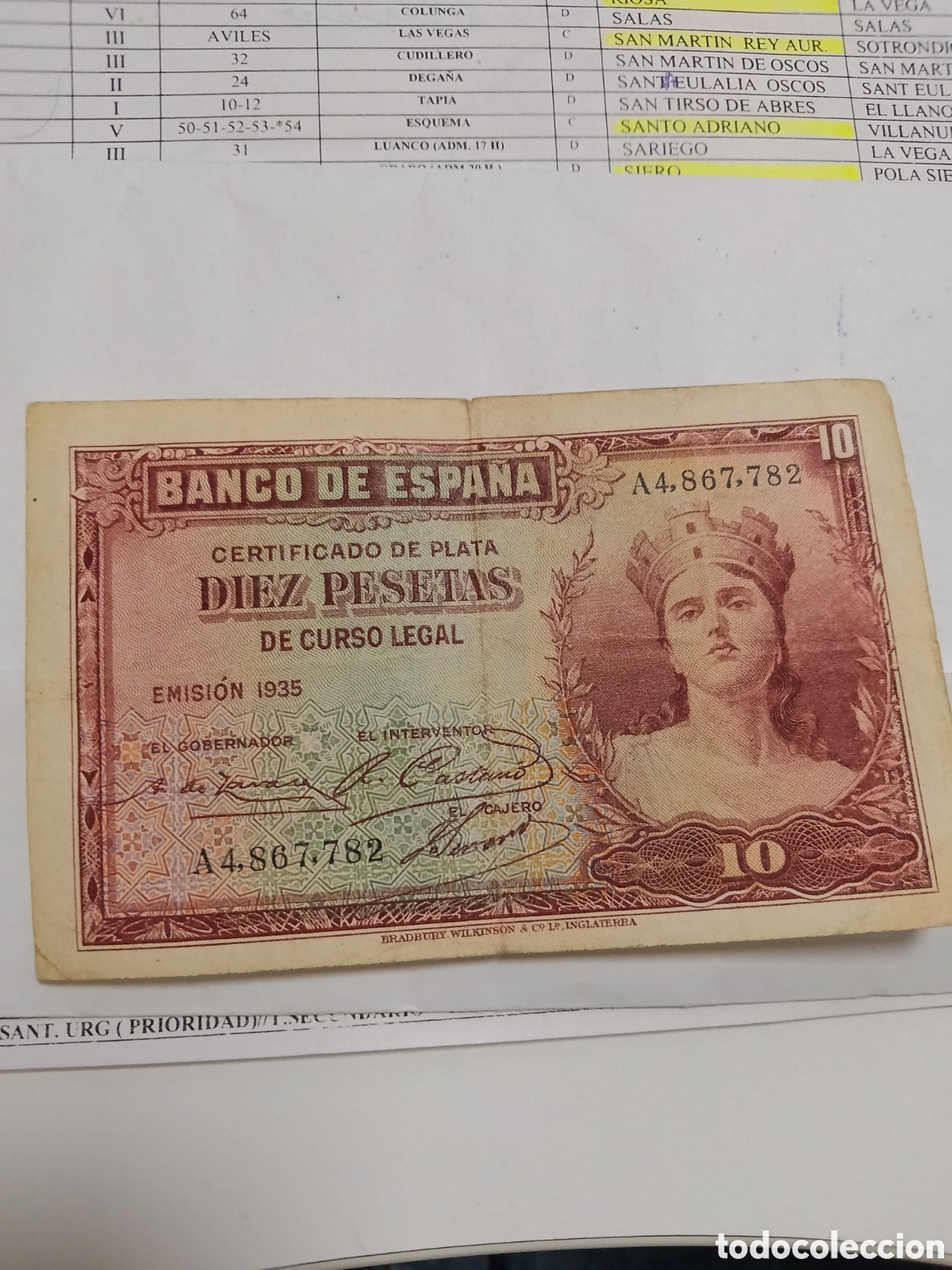 Billetes espa&ntilde;oles: Billetes de colecci&oacute;n espa&ntilde;oles - Foto 3
