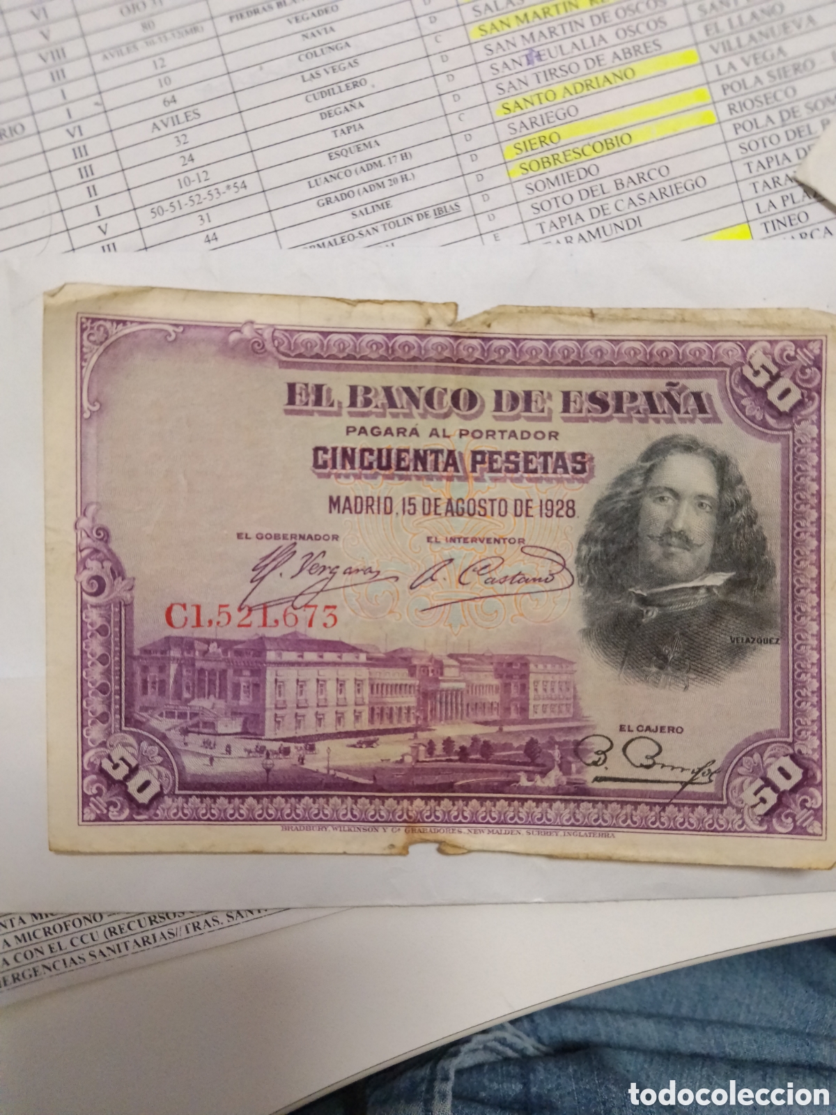 Billetes espa&ntilde;oles: Billetes de colecci&oacute;n espa&ntilde;oles - Foto 7