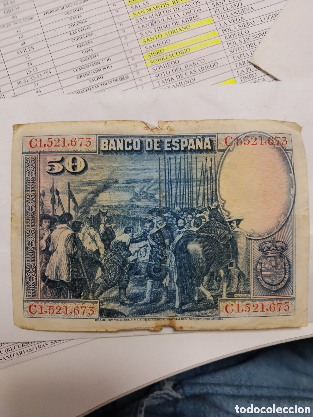 Billetes espa&ntilde;oles: Billetes de colecci&oacute;n espa&ntilde;oles - Foto 8