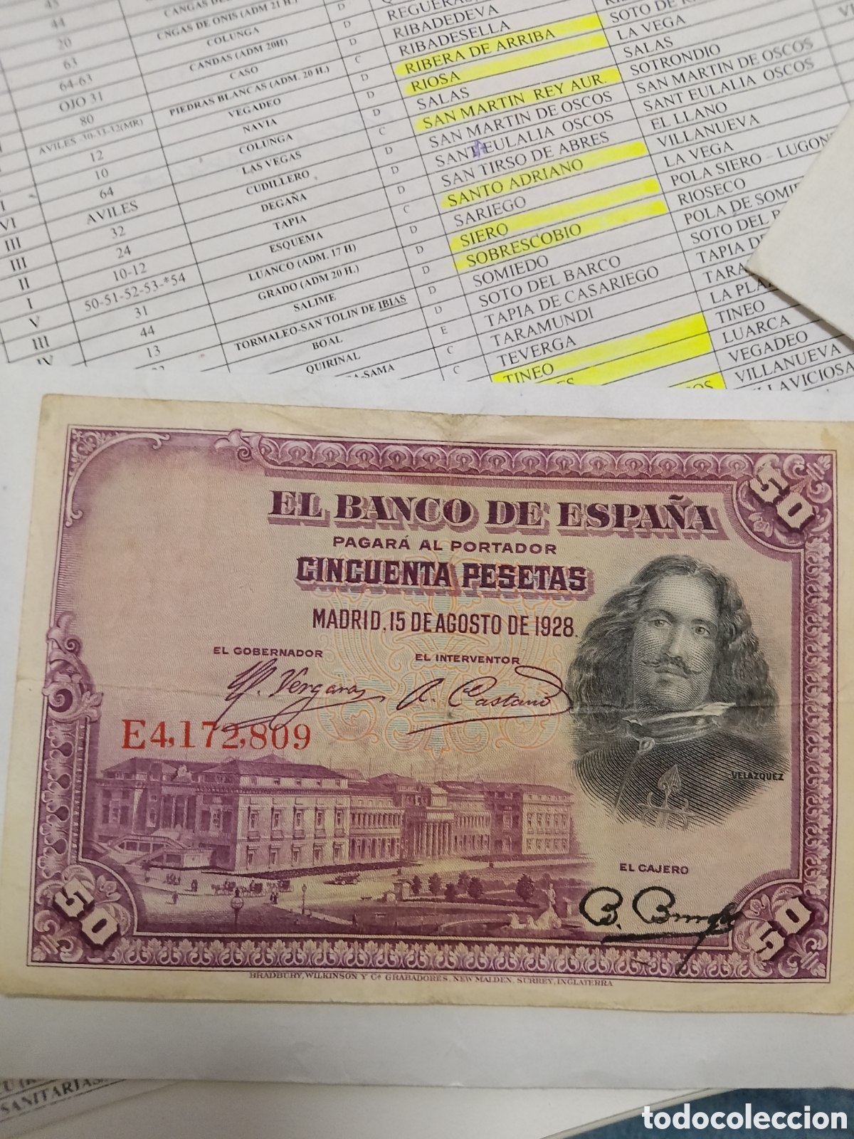 Billetes espa&ntilde;oles: Billetes de colecci&oacute;n espa&ntilde;oles - Foto 9