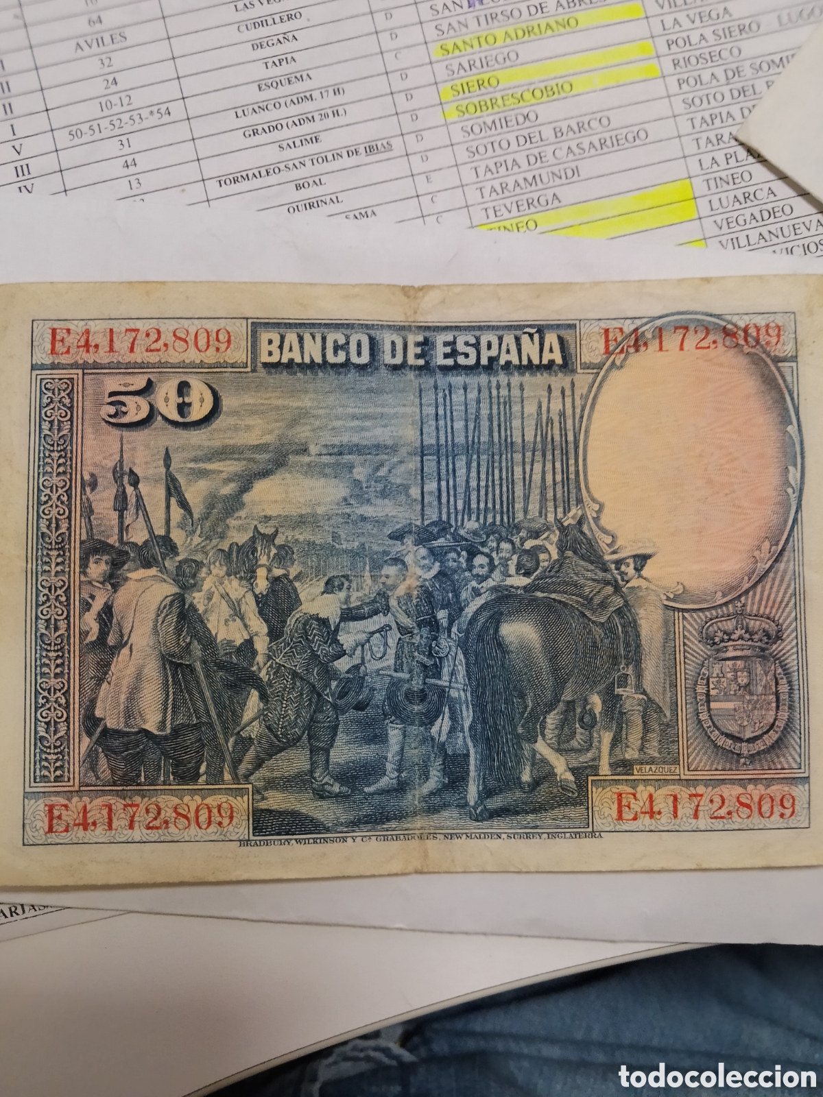 Billetes espa&ntilde;oles: Billetes de colecci&oacute;n espa&ntilde;oles - Foto 10