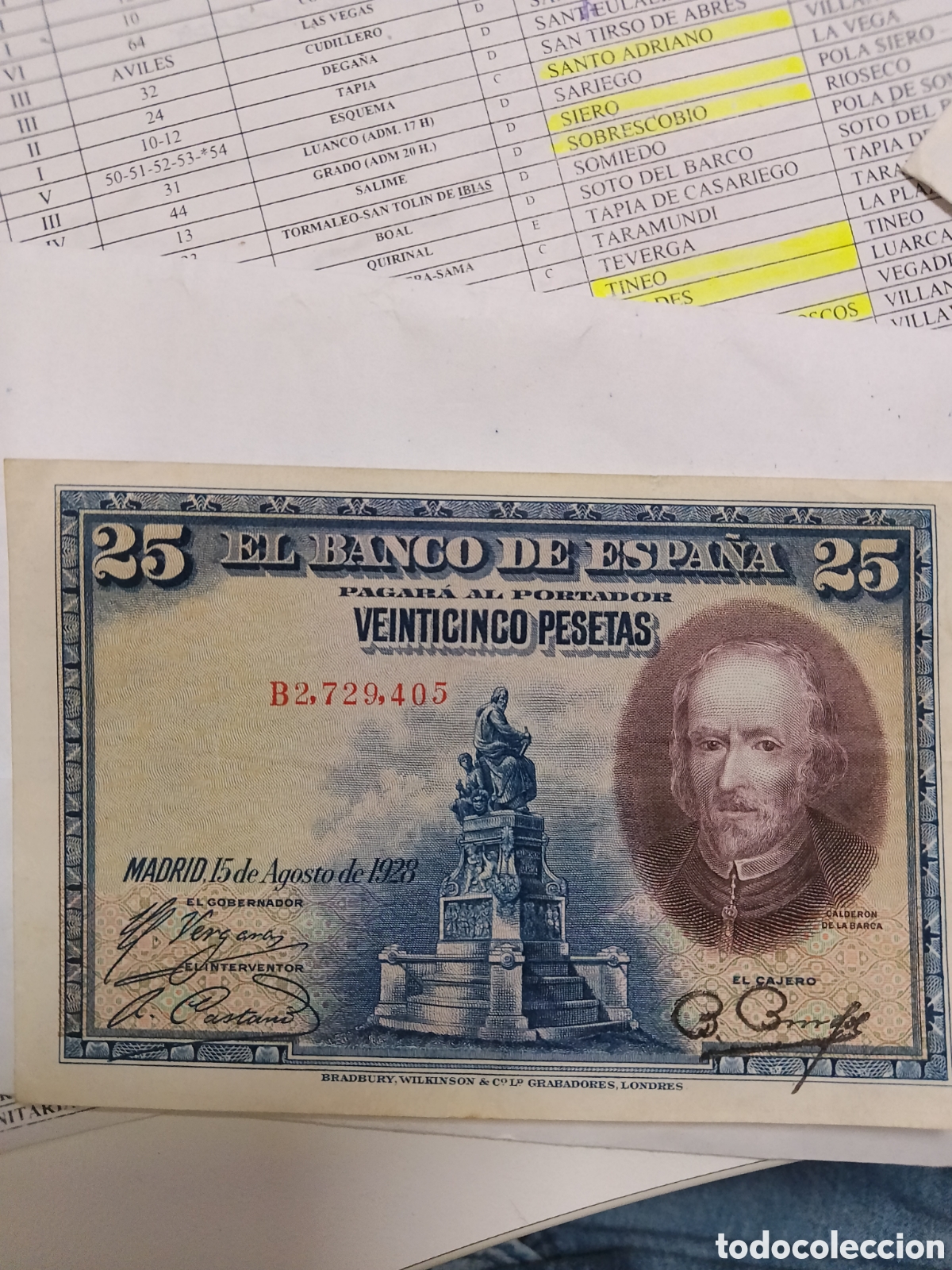 Billetes espa&ntilde;oles: Billetes de colecci&oacute;n espa&ntilde;oles - Foto 11