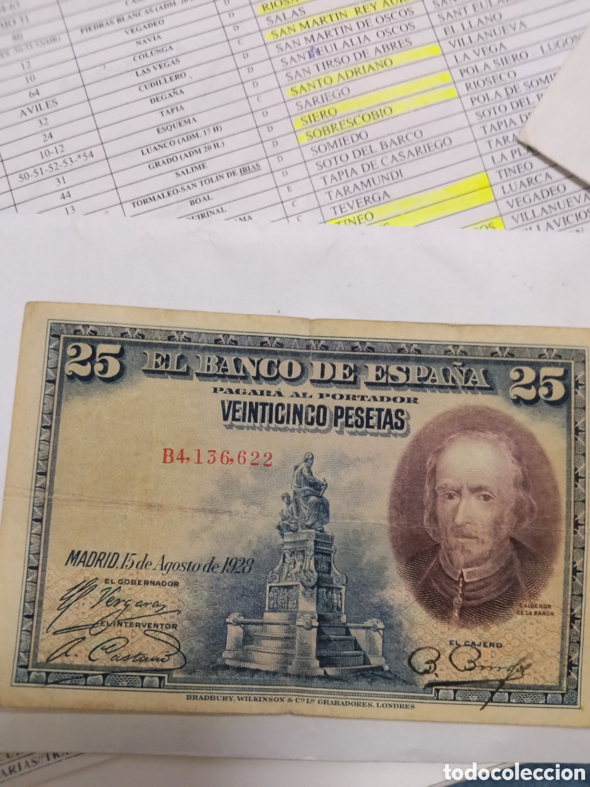 Billetes espa&ntilde;oles: Billetes de colecci&oacute;n espa&ntilde;oles - Foto 13