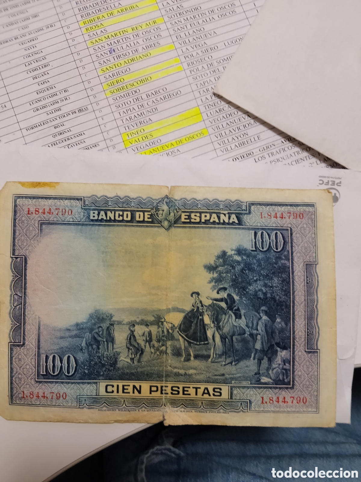 Billetes espa&ntilde;oles: Billetes de colecci&oacute;n espa&ntilde;oles - Foto 16