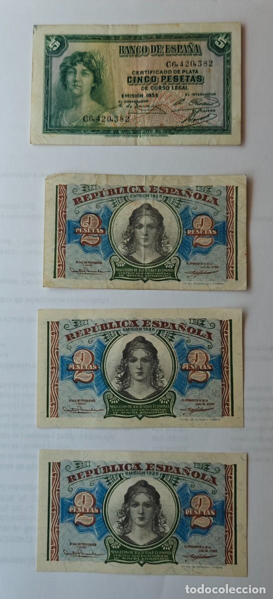 Billetes espa&ntilde;oles: Billetes antiguos de Espa&ntilde;a - Foto 5