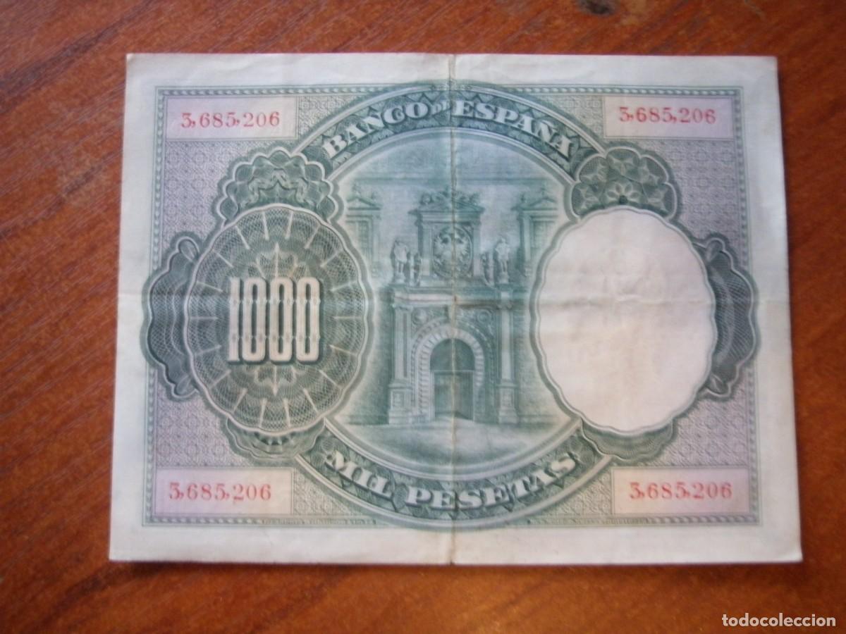 Billetes espa&ntilde;oles: BILLETE DE 1000 PESETAS 1925 - Foto 2