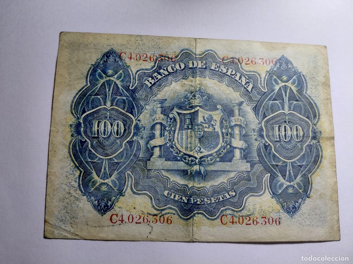 Billetes espa&ntilde;oles: 100 pesetas 1906 - P59 - Foto 2
