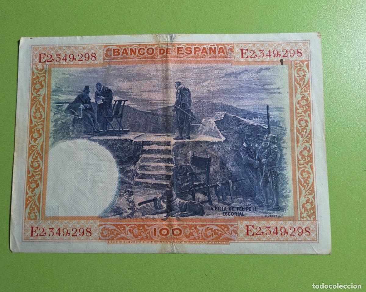 Billetes espa&ntilde;oles: Billete espa&ntilde;a 100 pesetas - Foto 2