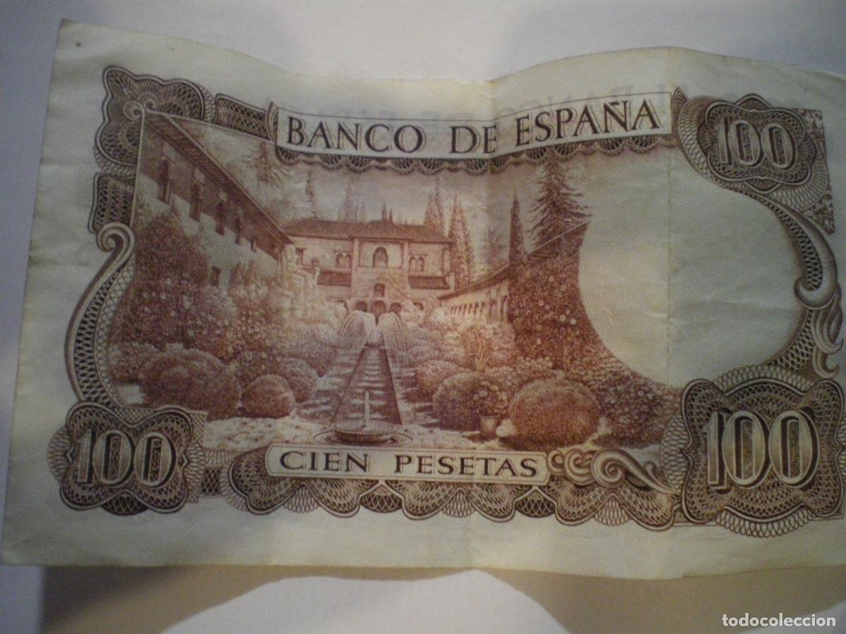 Billetes espa&ntilde;oles: BILLETE 100 PESETAS MANUEL DE FALLA - Foto 2