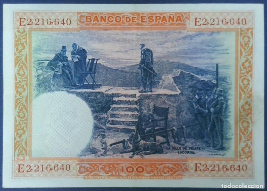 Billetes espa&ntilde;oles: Espa&ntilde;a, 100 Pesetas 1925 - 69c - (MBC+ / XF) [E2216640] - Foto 2