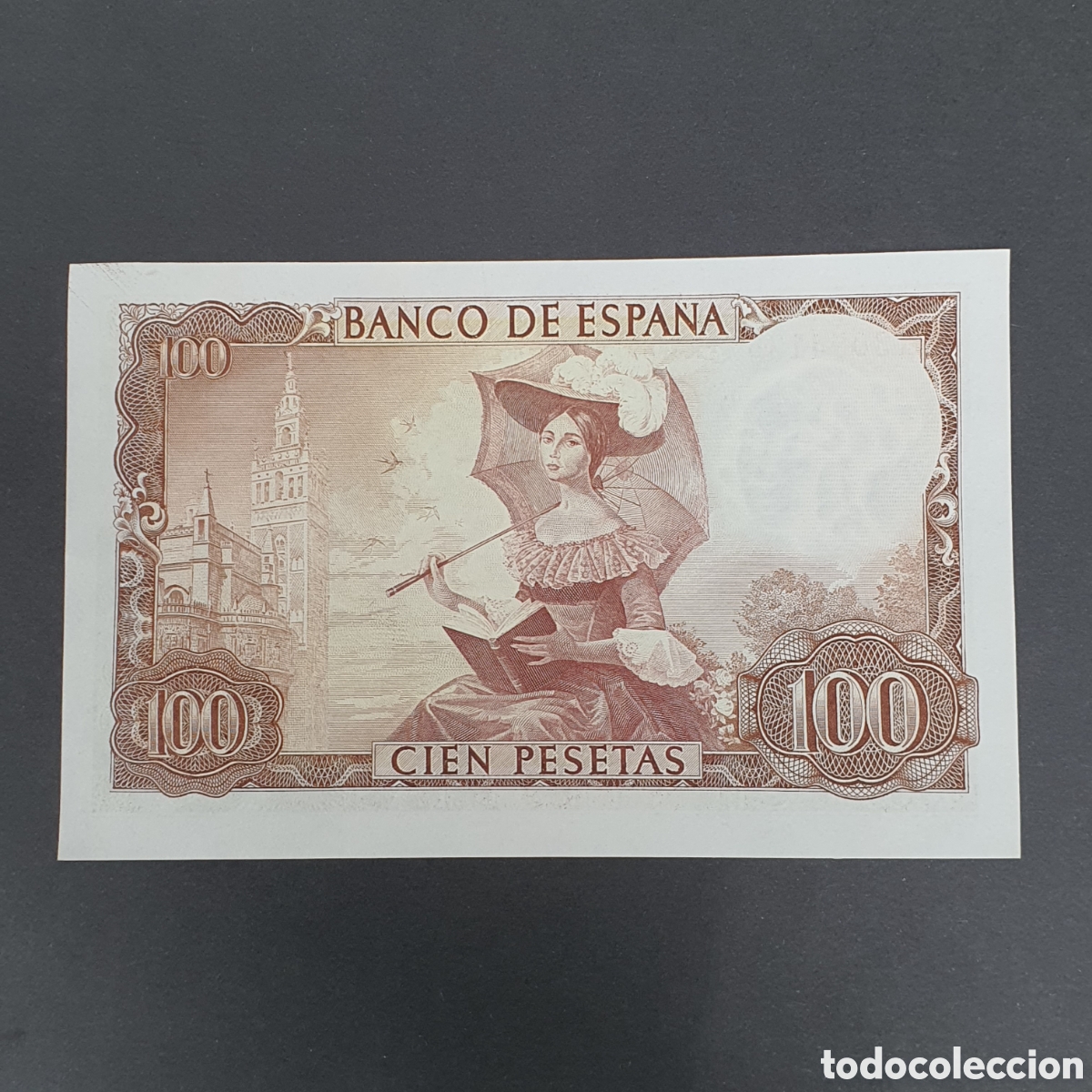 Billetes espa&ntilde;oles: BILLETE 100 PESETAS 1965 BECQUER SIN CIRCULAR - Foto 2