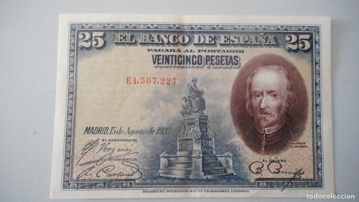 Billetes espa&ntilde;oles: 25 PESETAS 1928 / EBC - Foto 1