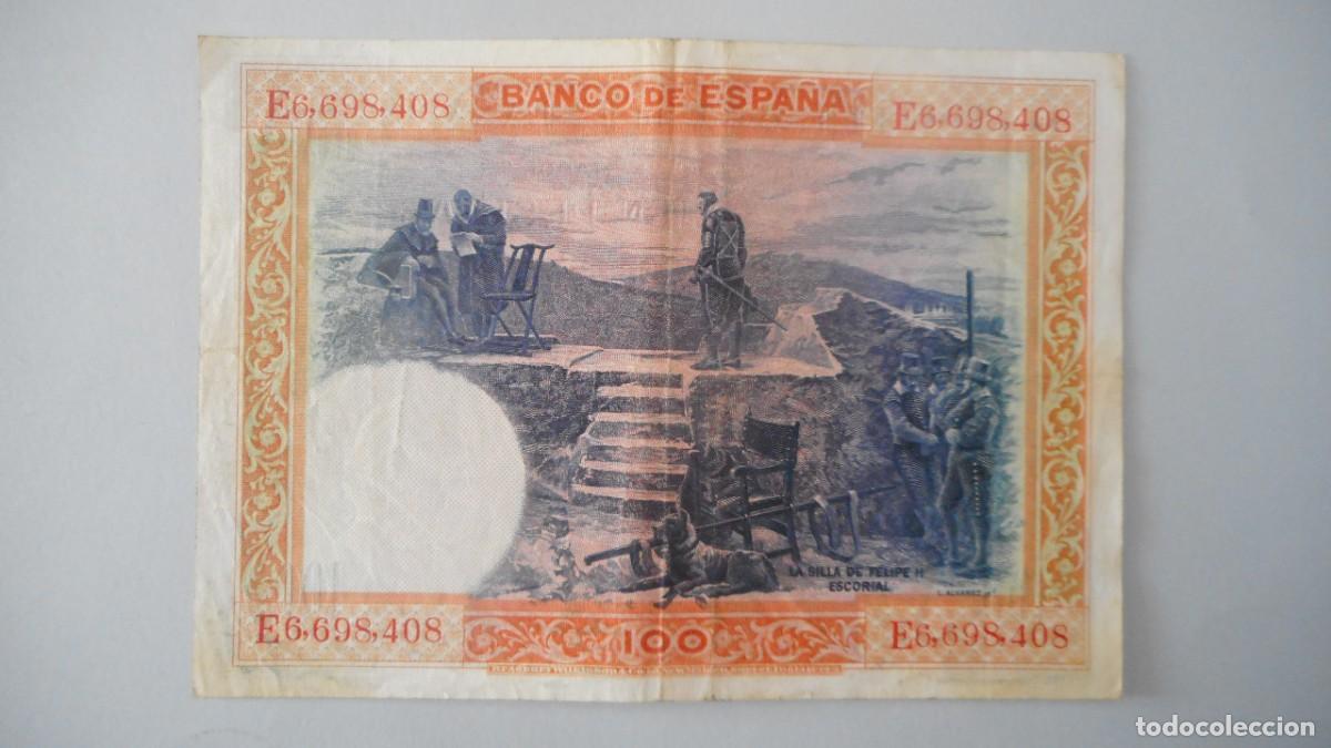 Billetes espa&ntilde;oles: 100 PESETAS 1925 / CIRCULADO - Foto 2