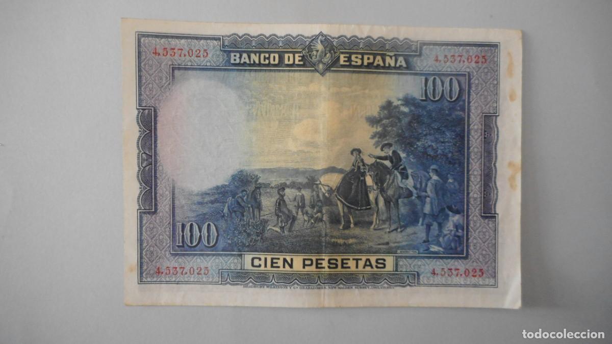 Billetes espa&ntilde;oles: 100 PESETAS 1928 / EBC - Foto 2