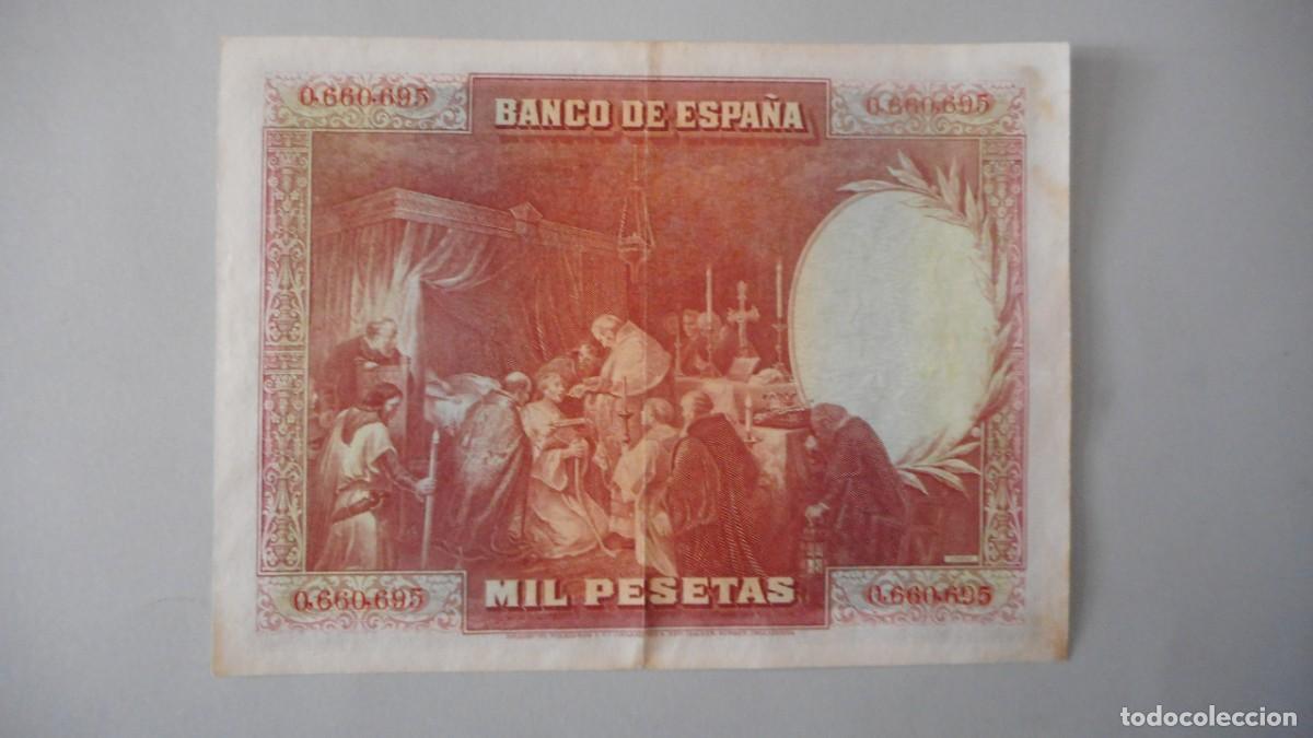 Billetes espa&ntilde;oles: 1000 PESETAS 1928 / CIRCULADO - Foto 2
