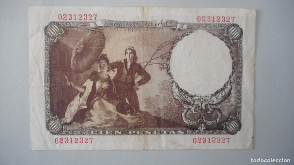 Billetes espa&ntilde;oles: 100 PESETAS 1946 / CIRCULADO - Foto 2