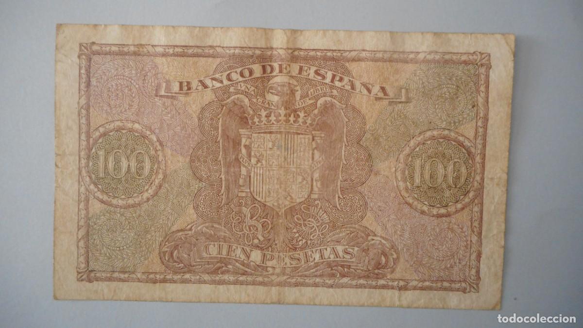 Billetes espa&ntilde;oles: 100 PESETAS 1940 / CIRCULADO - Foto 2