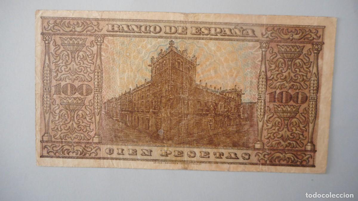 Billetes espa&ntilde;oles: 100 PESETAS 1938 / CIRCULADO - Foto 2