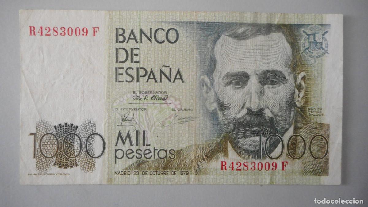 Billetes espa&ntilde;oles: 1000 PESETAS 1979 / CIRCULADO - Foto 1