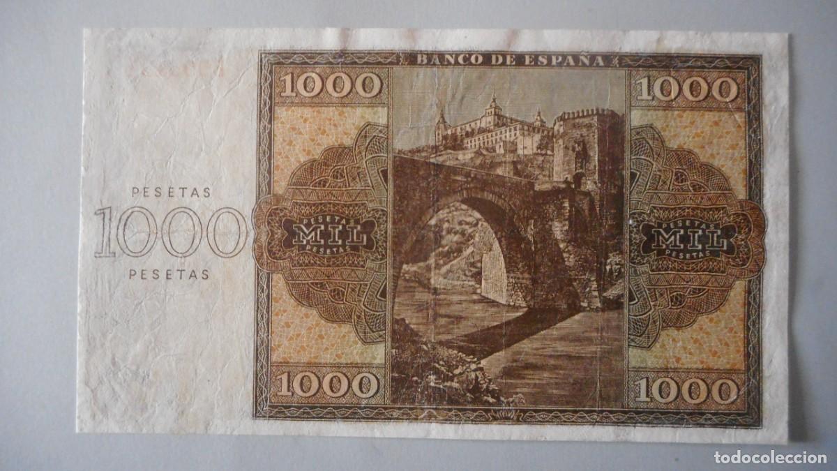 Billetes espa&ntilde;oles: 1000 PESETAS 1936 / CIRCULADO - Foto 2