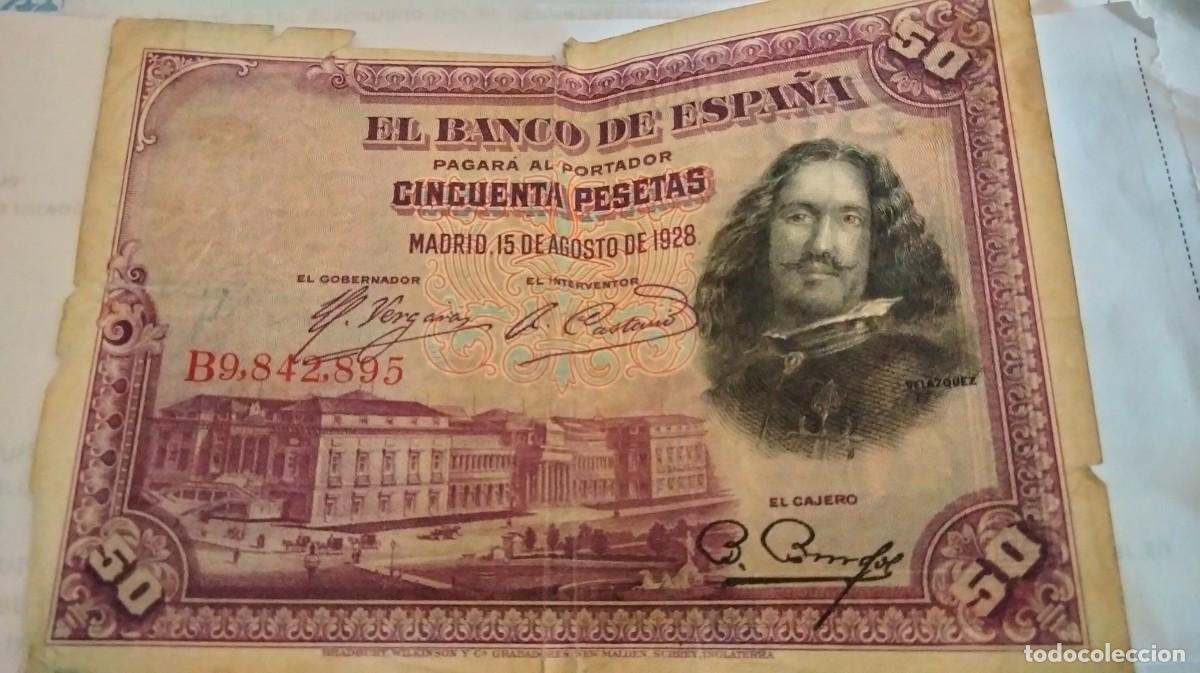 Billetes espa&ntilde;oles: Billetes Espa&ntilde;oles Antiguos - Foto 5