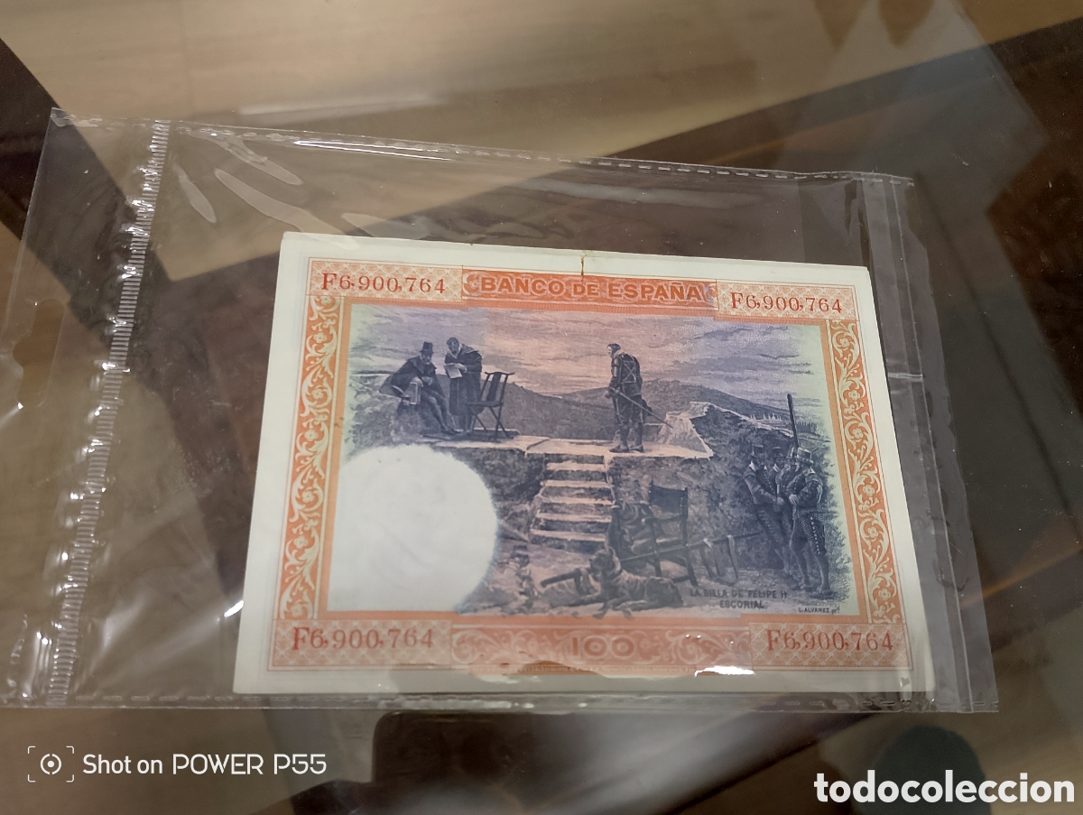 Billetes espa&ntilde;oles: Billete antiguo Espa&ntilde;a - Foto 2