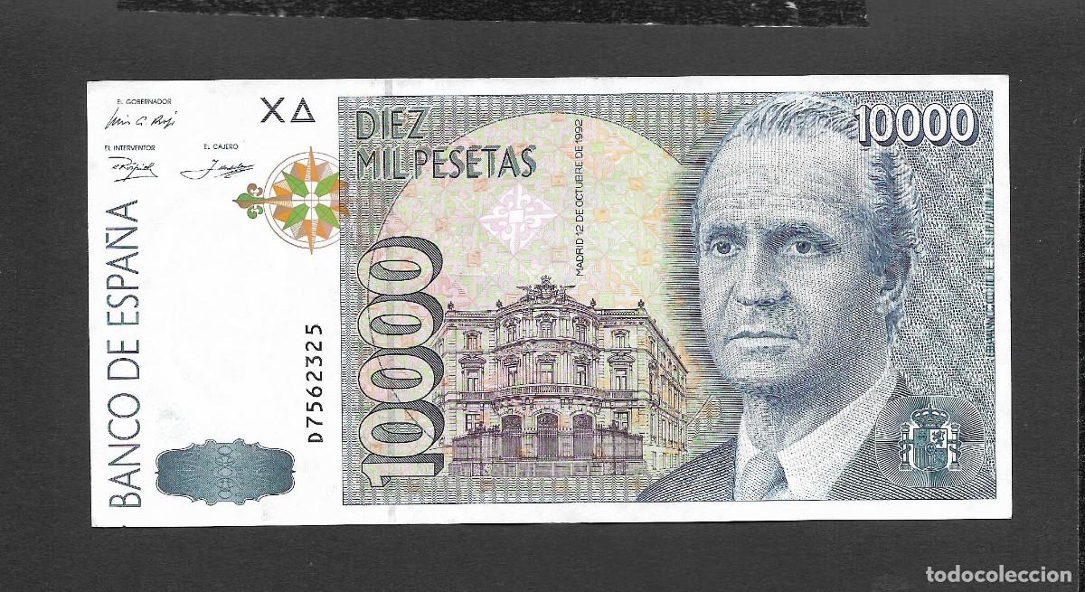 Billetes espa&ntilde;oles: 10000 PESETAS 1992 EBC-
