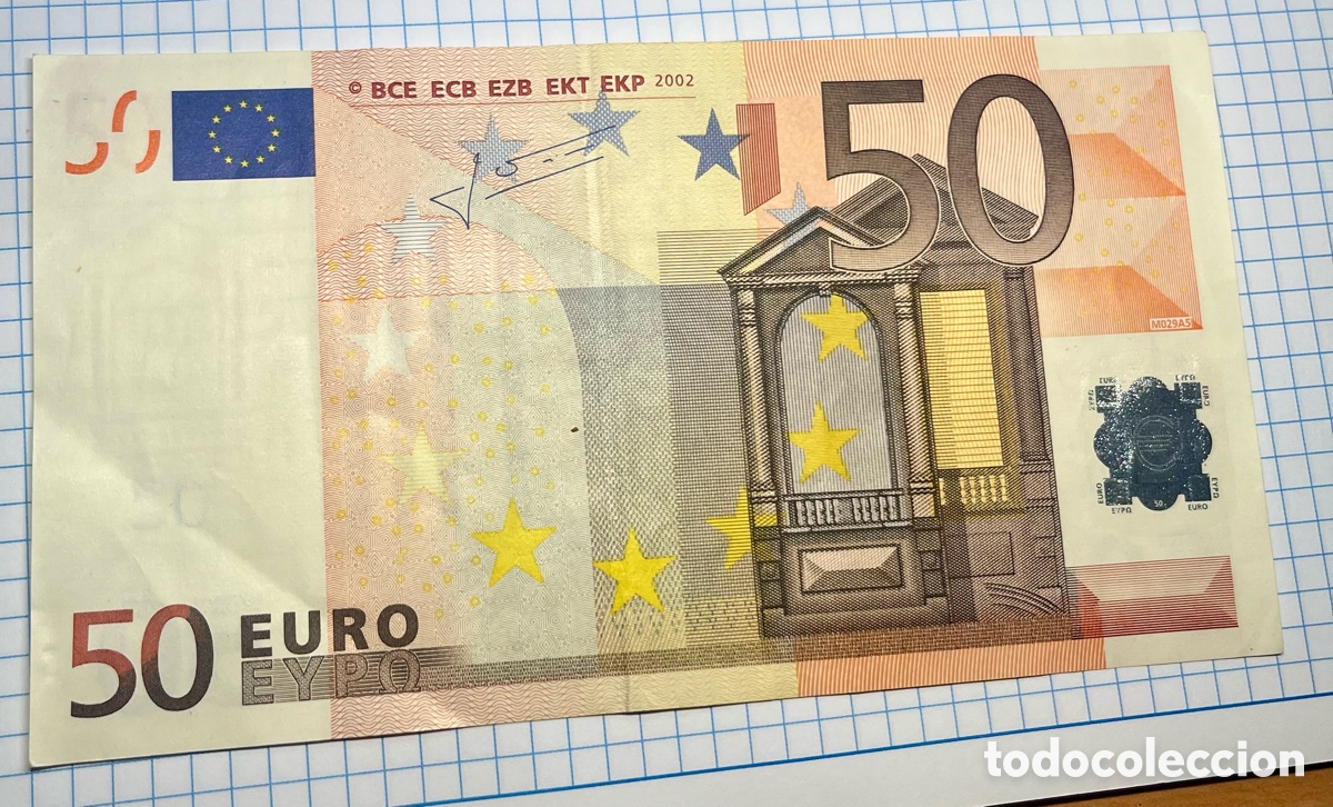 Billetes espa&ntilde;oles: BILLETE DE 50 &euro; Del 2002 S/C