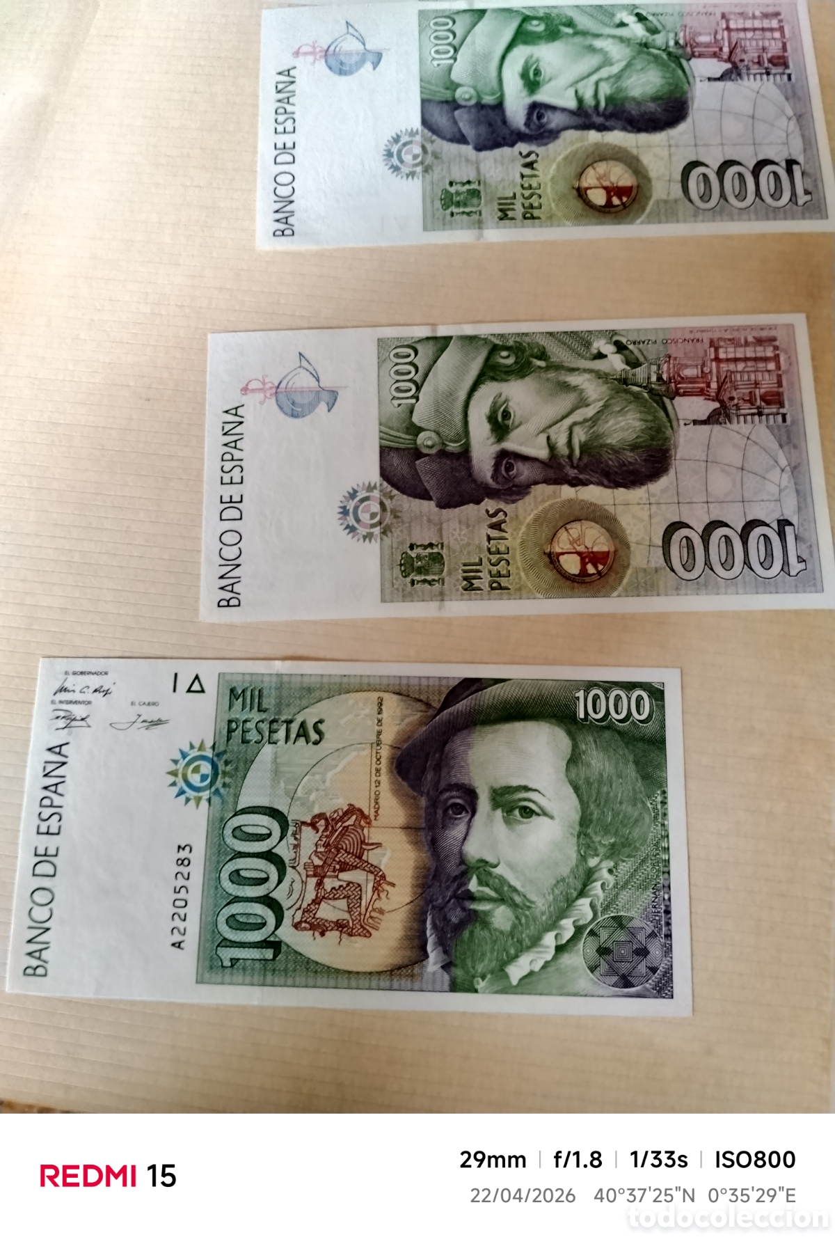 Billetes espa&ntilde;oles: Billetes coleccion antiguos - Foto 14