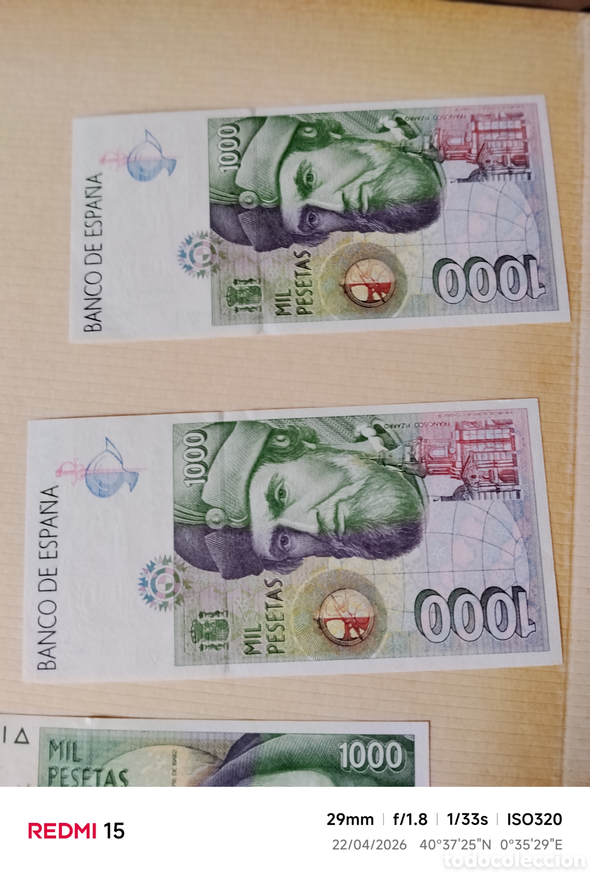 Billetes espa&ntilde;oles: Billetes coleccion antiguos - Foto 15