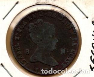 Billetes espa&ntilde;oles: ISABEL II 8 MARAVEDIS 1837 SEGOVIA MBC