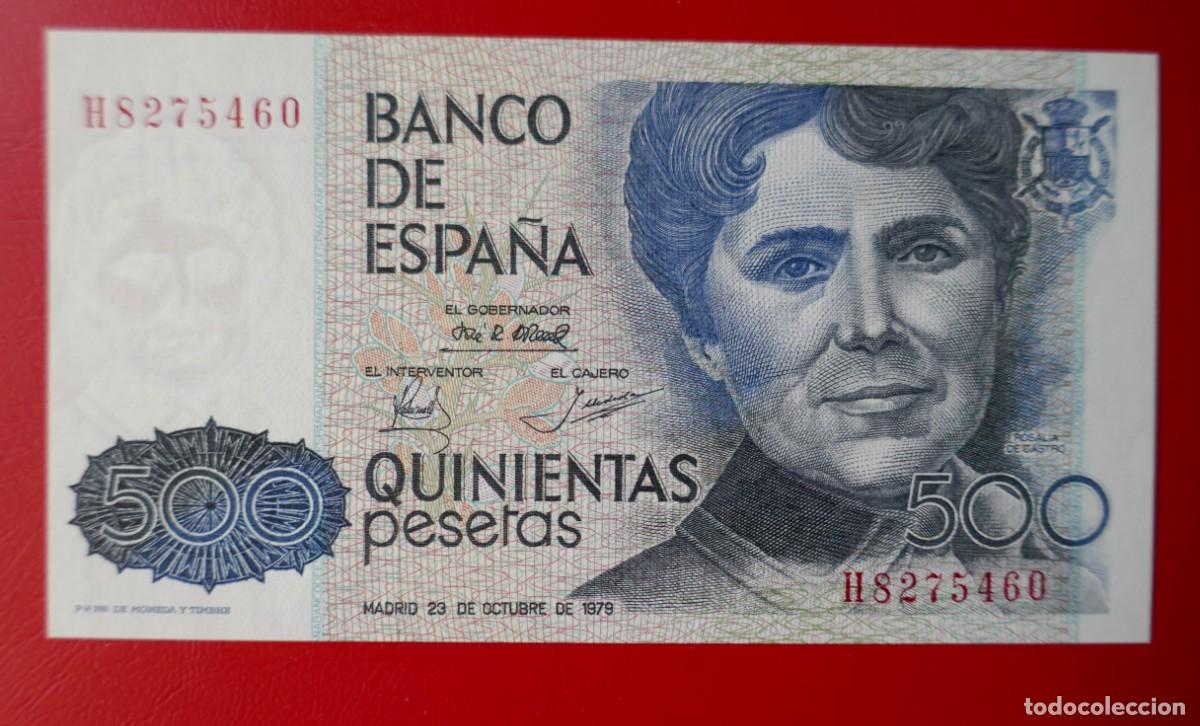 Billetes espa&ntilde;oles: ESPA&Ntilde;A. BILLETE DE 500 PESETAS . A&Ntilde;O 1979. ROSAL&Iacute;A DE CASTRO