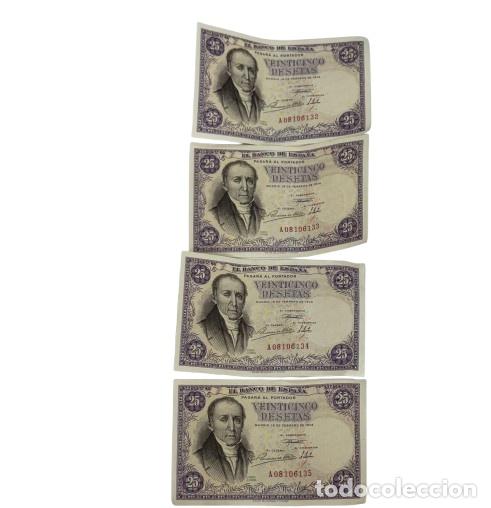 Billetes espa&ntilde;oles: Billete de 25 pesetas de 1946