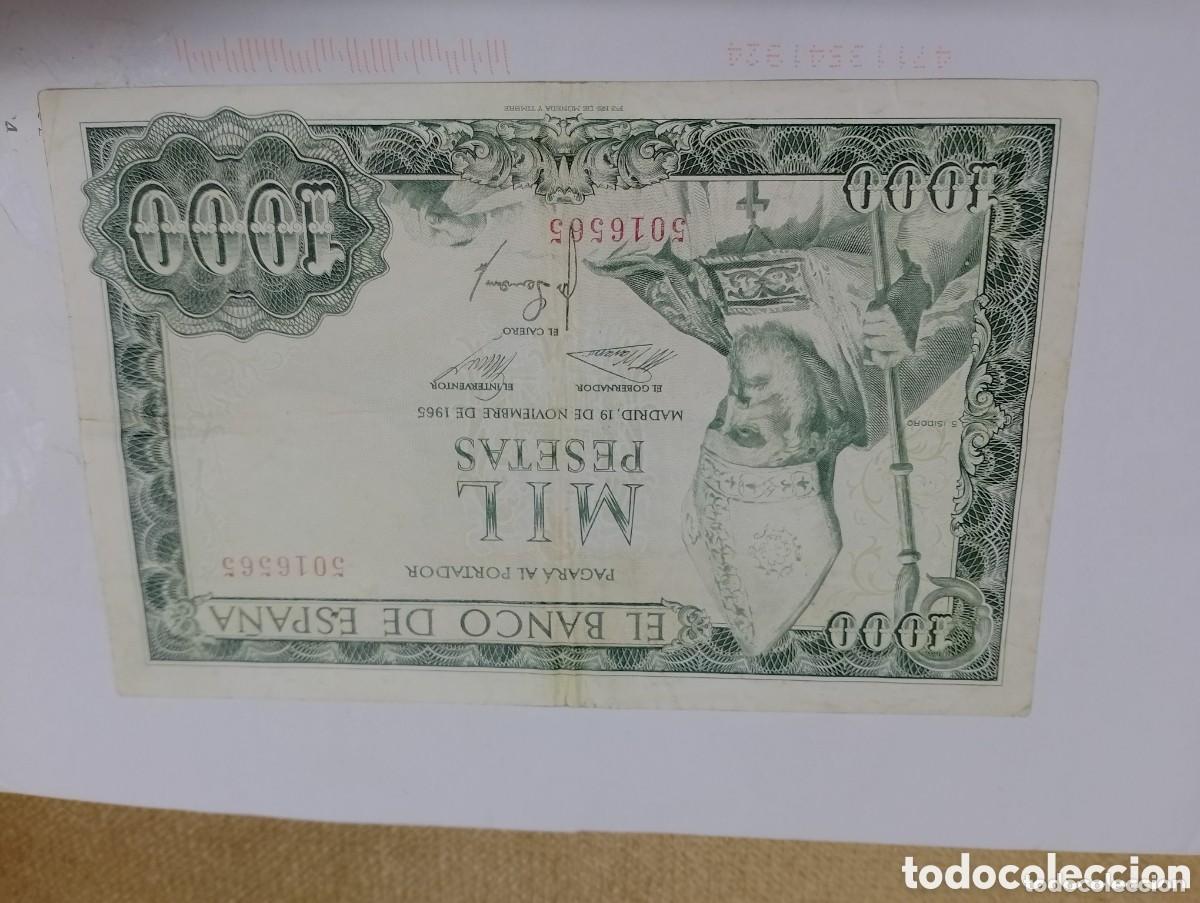 Billetes espa&ntilde;oles: Billete de 1000 Pesetas SAN ISIDORO SIN SERIE MBC+