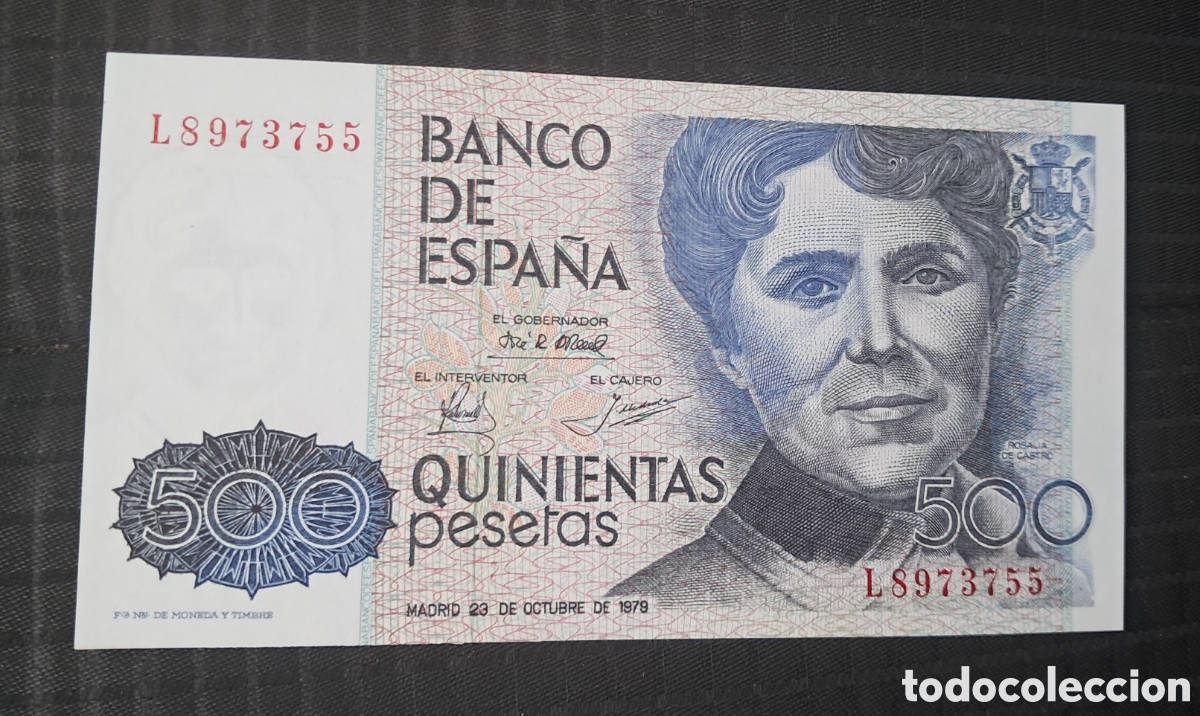 Billetes espa&ntilde;oles: Billete 500 pesetas 1979