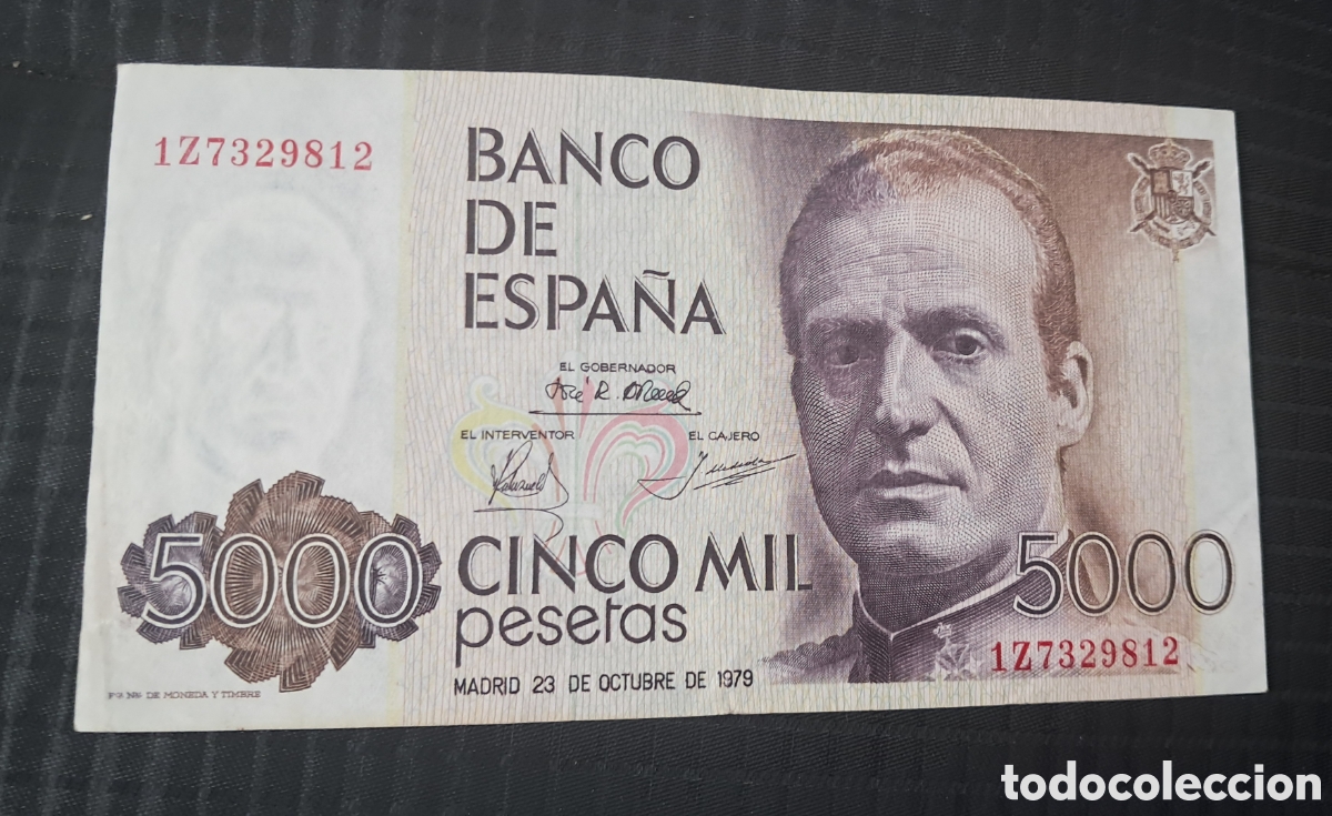 Billetes espa&ntilde;oles: Billete 5000 pesetas 1979