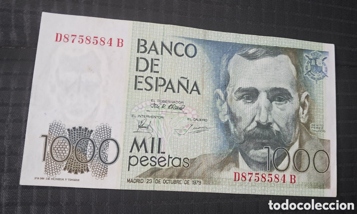 Billetes espa&ntilde;oles: Billete 1000 pesetas 1970