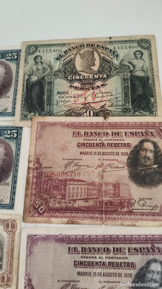 Billetes espa&ntilde;oles: Lot de billets collection espagne
