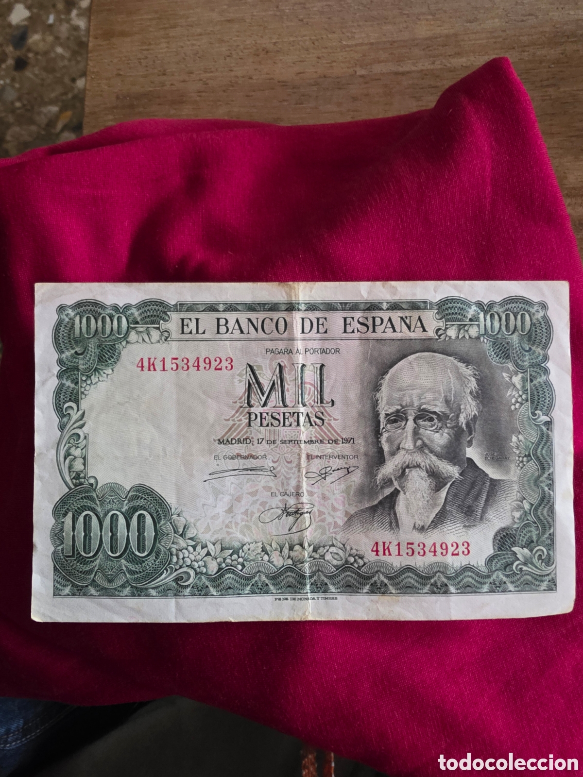 Billetes espa&ntilde;oles: BILLETE 1000 PESETAS ESPA&Ntilde;A