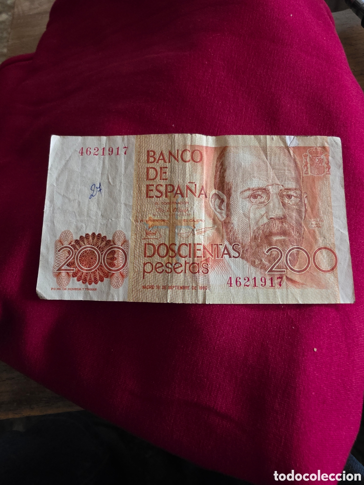 Billetes espa&ntilde;oles: BILLETE 200 PESETAS ESPA&Ntilde;A