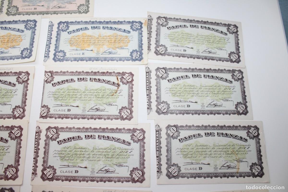 Billetes espa&ntilde;oles: PAPEL DE FINANZAS 1939 - Foto 3