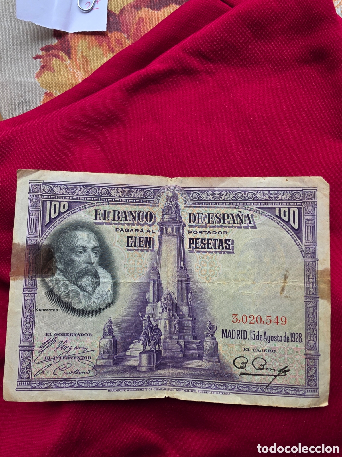 Billetes espa&ntilde;oles: BILLETE 100 PESETAS ESPA&Ntilde;A