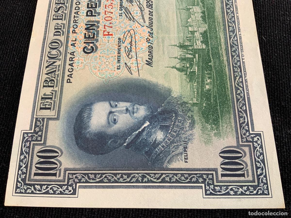 Billetes espa&ntilde;oles: Billete 100 pesetas 1925 mbc - Foto 2