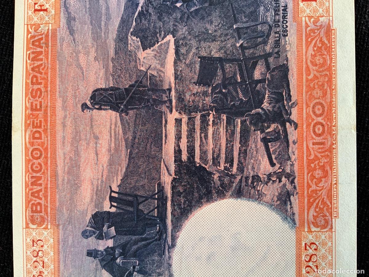 Billetes espa&ntilde;oles: Billete 100 pesetas 1925 mbc - Foto 7