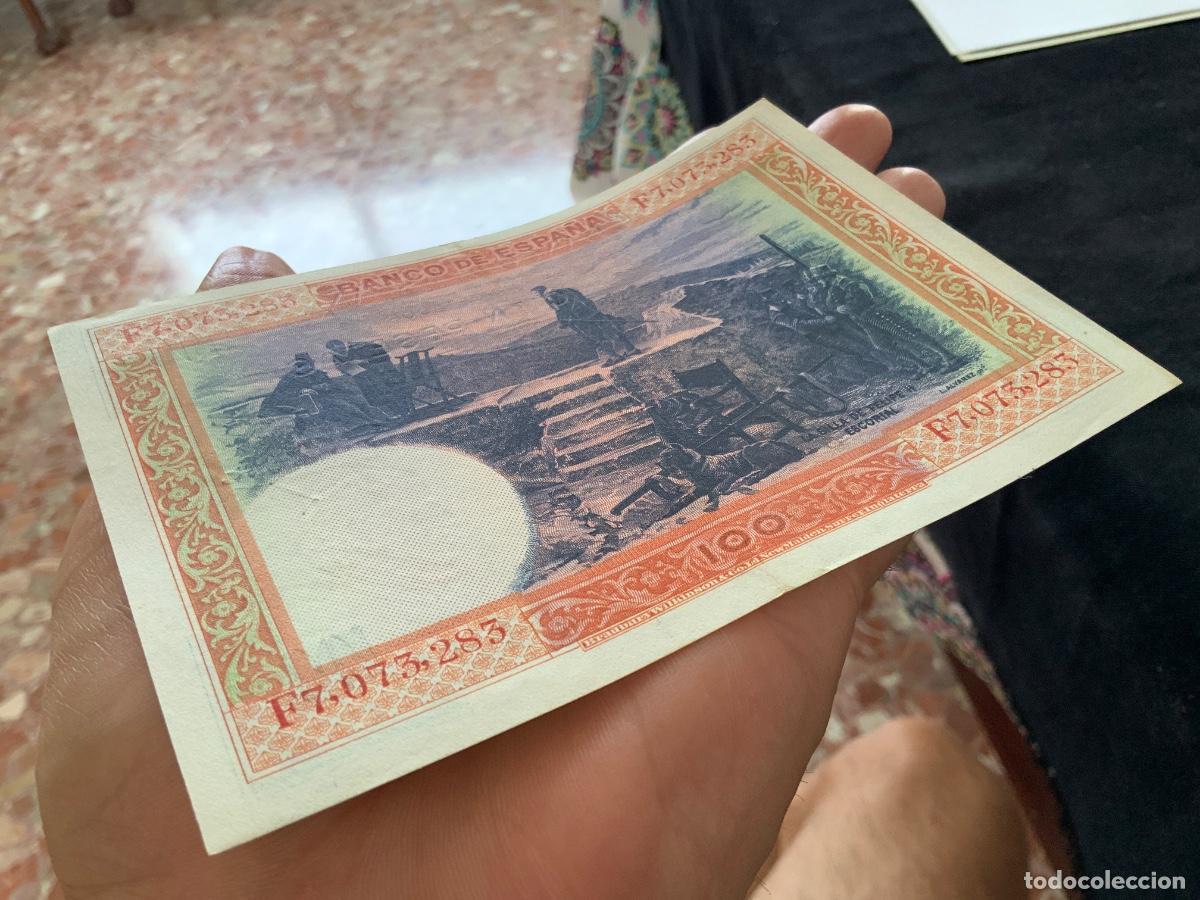 Billetes espa&ntilde;oles: Billete 100 pesetas 1925 mbc - Foto 10