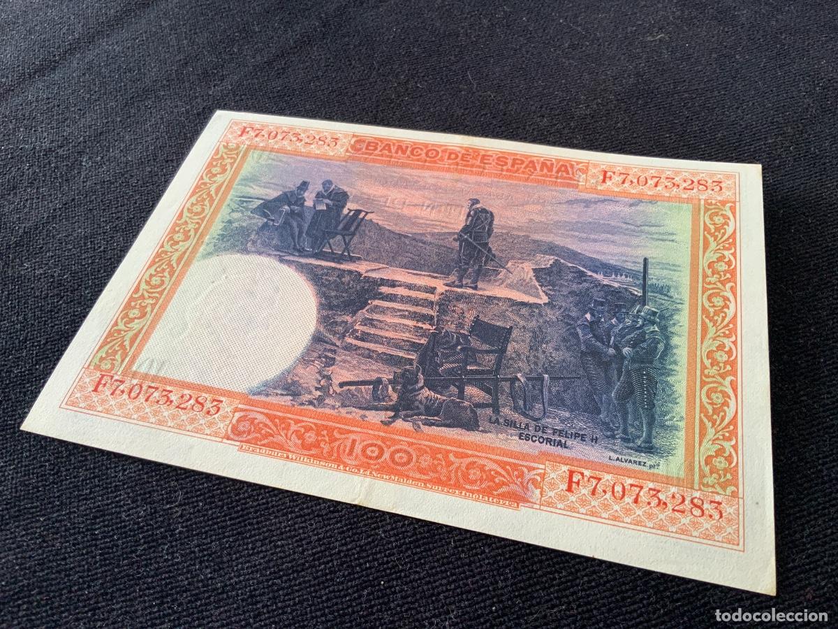 Billetes espa&ntilde;oles: Billete 100 pesetas 1925 mbc - Foto 12